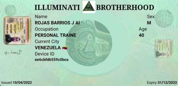 Pre ,initiation fraternal card
